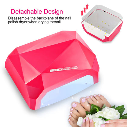 Rynx | 36W UV LED Lamp Nail Polish Dryer