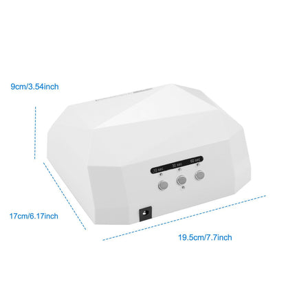 Rynx | 36W UV LED Lamp Nail Polish Dryer