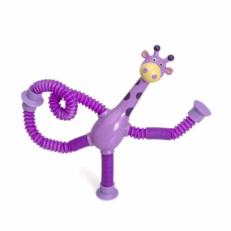 Rynx | Telescopic Giraffe Toy with Suction Cup