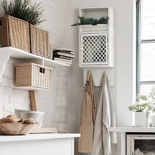 Rynx | Multi-Functional Chipped Wood Hanging Organizer