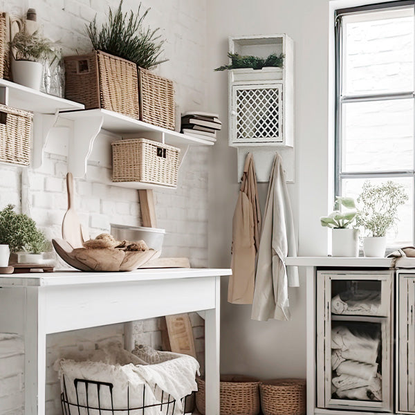 Rynx | Multi-Functional Chipped Wood Hanging Organizer