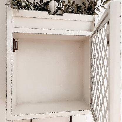 Rynx | Multi-Functional Chipped Wood Hanging Organizer