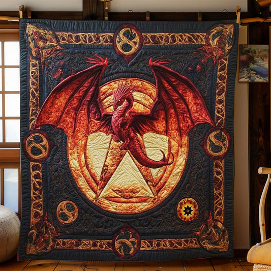 Rynx | Eternal Dragon Symbol Blanket