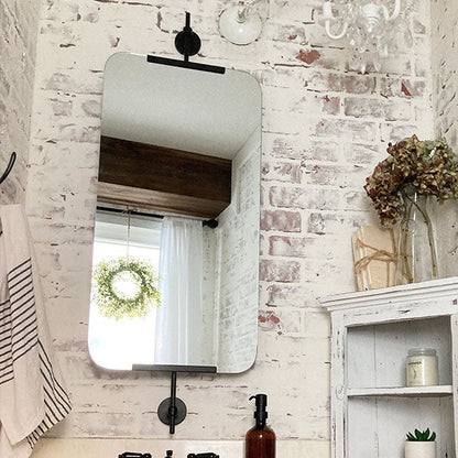 Rynx | Rotating Wall Mirror | Refined Farmhouse