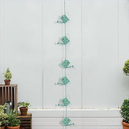 Rynx | Antique watering can rain chain, choose your color