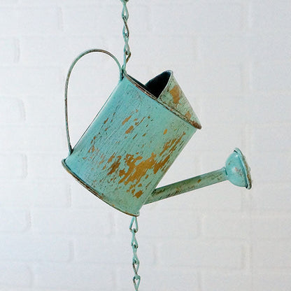 Rynx | Antique watering can rain chain, choose your color