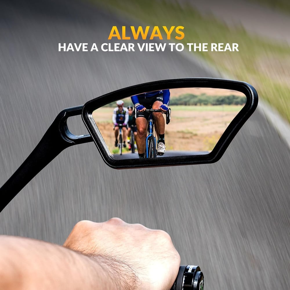 Rynx | Shockproof bicycle mirrors – Impact-resistant like safety glass in cars