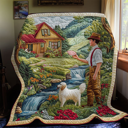 Rynx | Peaceful Landscape Blanket