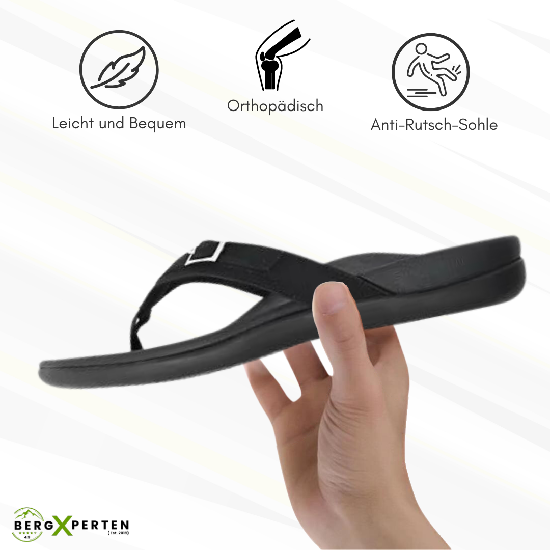 RYNX | Orthofit - Orthopedic Pain-Relieving Sandals For Women Black