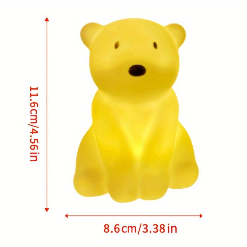 Rynx | PolarGlow - Cartoon Polar Bear Night Light with LED Uplight