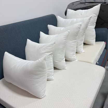 Rynx | 4 pcs Classic White Pillow Fill - High elastic pillows for sofa, car, and bedroom decoration