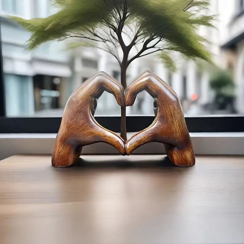 Rynx | Lovenest Elegant Resin Sculpture - Symbol of Love and Devotion