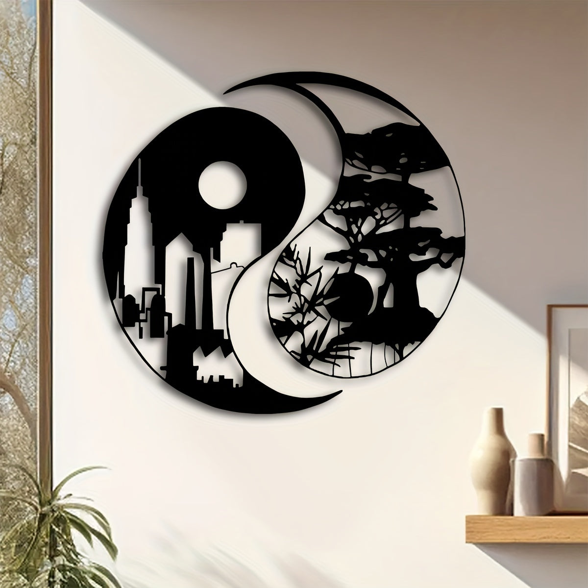 Rynx | YinYangArt - Elegant Yin Yang Metal Wall Art Set