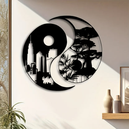 Rynx | YinYangArt - Elegant Yin Yang Metal Wall Art Set