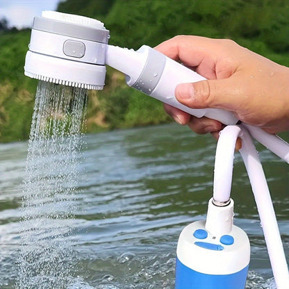 Rynx | Portable USB Watering Device - Adjustable Pressure for Outdoor Bathing, Car Cleaning and Plant Watering