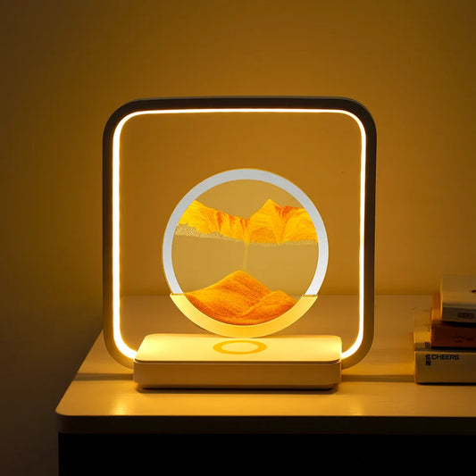 Rynx | Wireless charging movable sand lamp