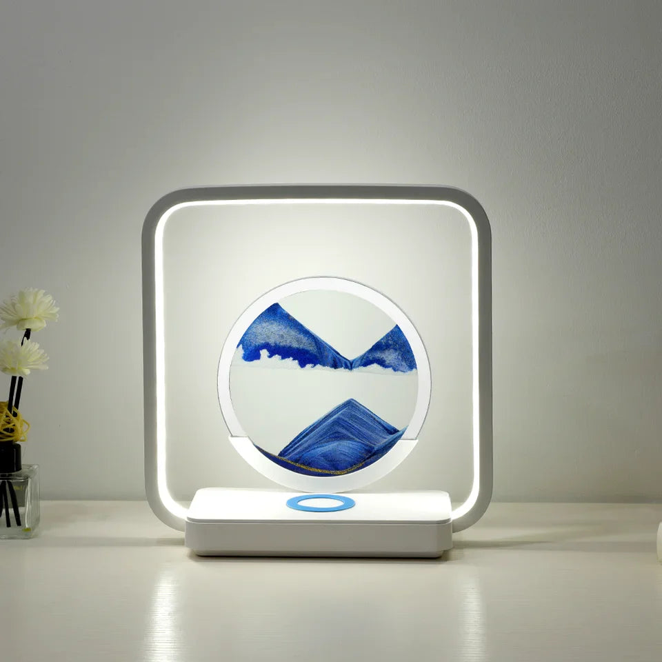 Rynx | Wireless charging movable sand lamp