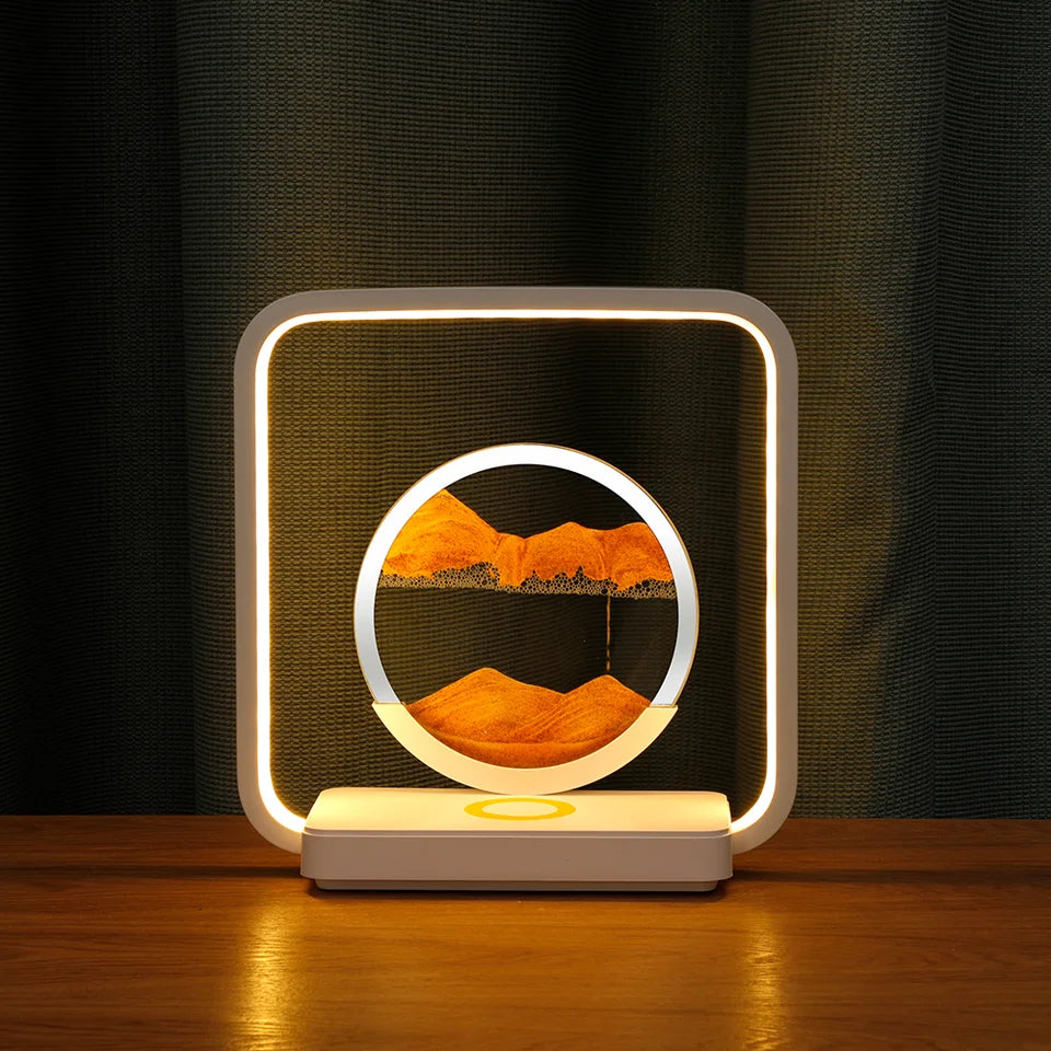 Rynx | Wireless charging movable sand lamp