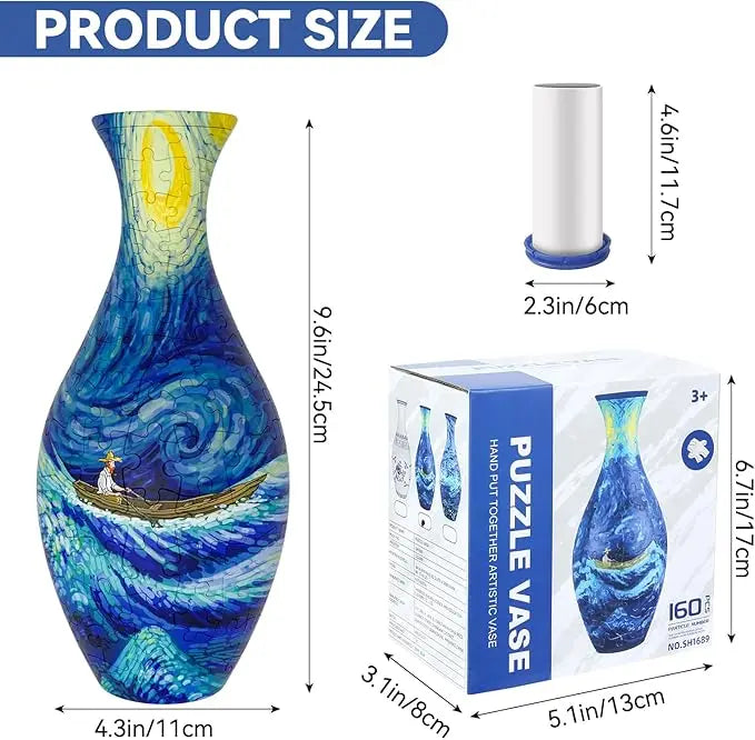 Rynx | 3D-Puzzle-Vase
