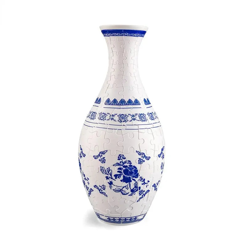 Rynx | 3D Puzzle Vase – Decorative flower vase with removable water cup