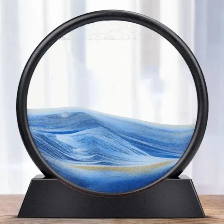 Rynx | 3D Sand Timer – Deep Sea Sand Art for Relaxation and Decoration