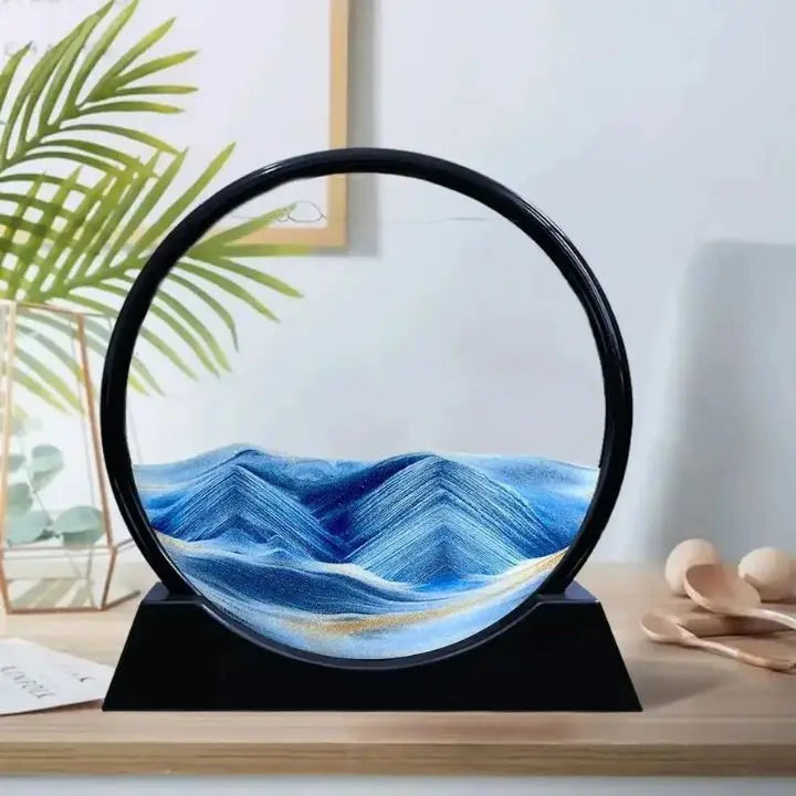 Rynx | 3D Sand Timer – Deep Sea Sand Art for Relaxation and Decoration