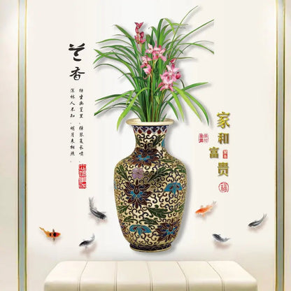 Rynx | 3D Wall Sticker Vase – Large Decor Made of Eco-Friendly PVC