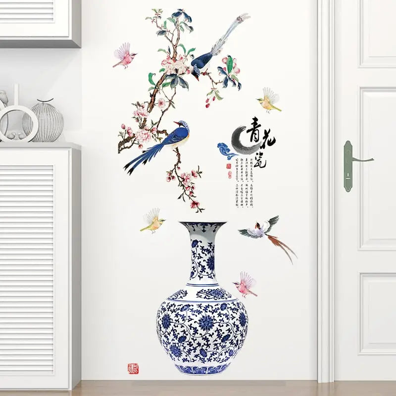 Rynx | 3D Wall Sticker Vase – Large Decor Made of Eco-Friendly PVC
