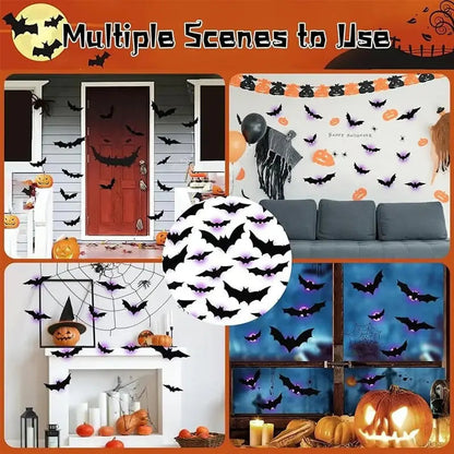 Rynx | 3D flying Halloween bat wall decorations