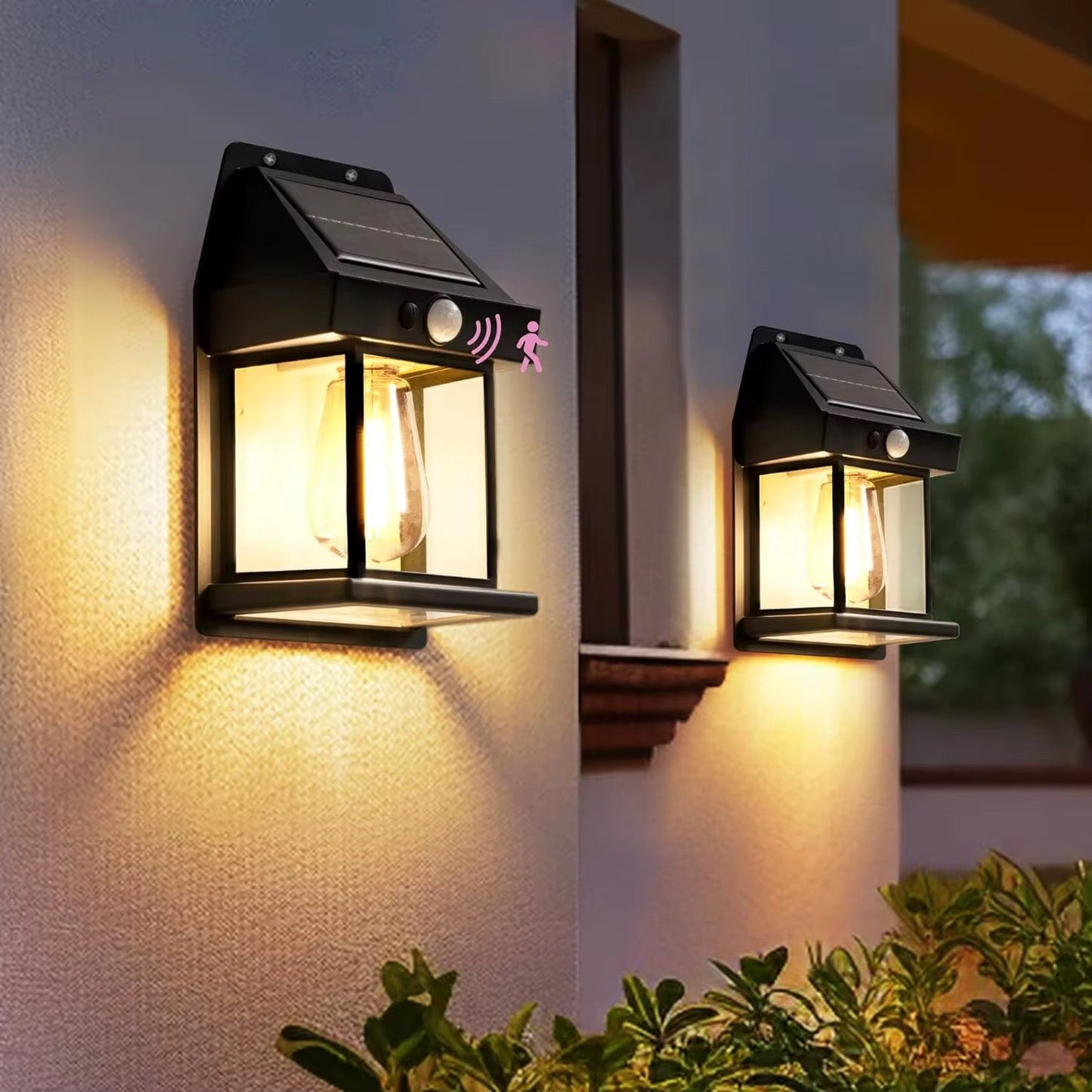 Rynx | 2-piece Solar Interaction Wall Lamps Ramadan Decor