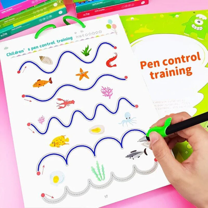 RYNX | Start Writing Book - Education Tracking Workbook For Kids