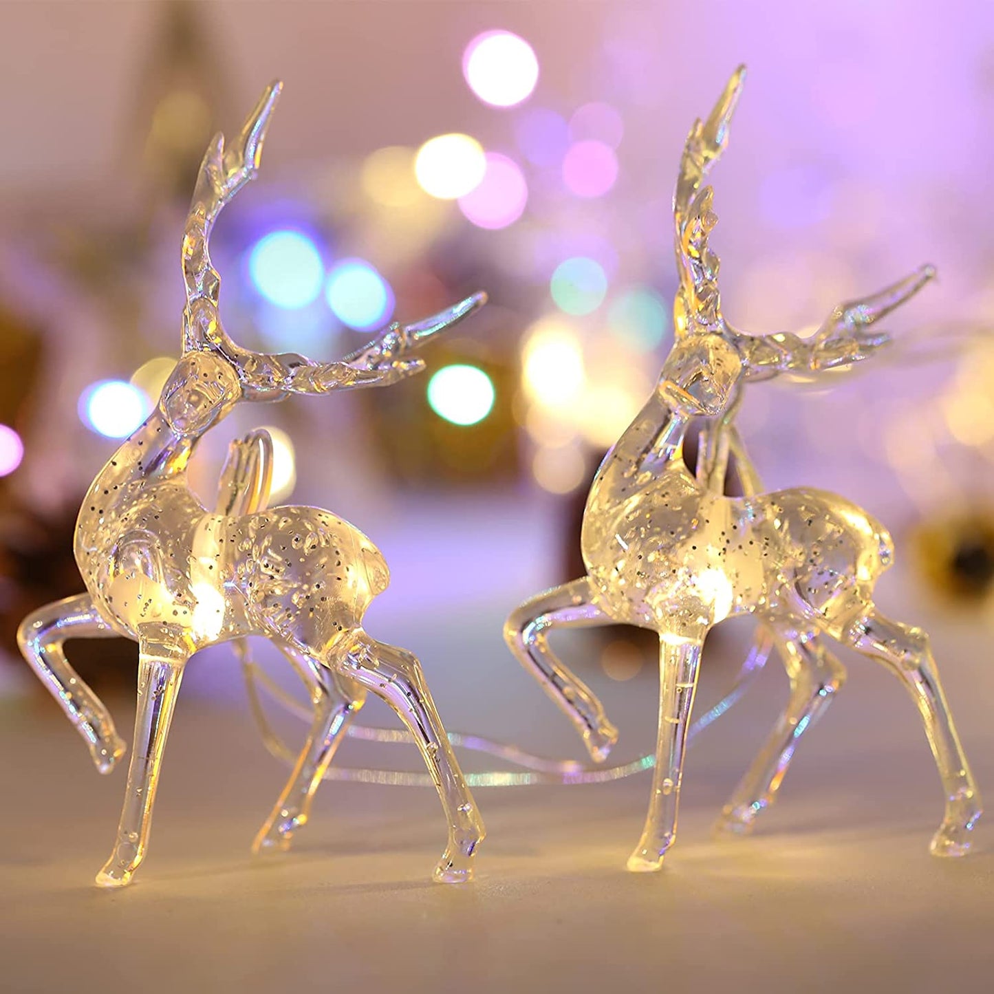 Rynx | Glowing Reindeer - 1.5M LED Christmas Lights for Reindeer