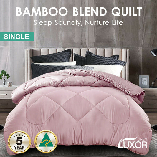 Rynx | Doona Quilt Microfiber - All Seasons - Pink