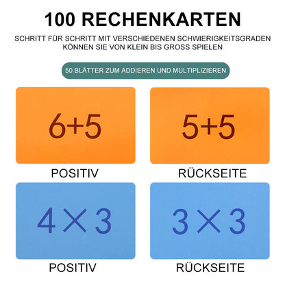 Rynx | 2-in-1 Magnetic Multiplication and Addition Learning Toy for Kids