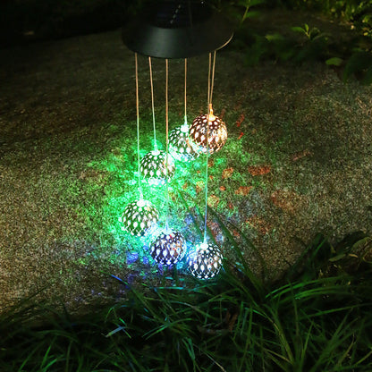 Rynx | Solar Wind Chime Outdoor Light