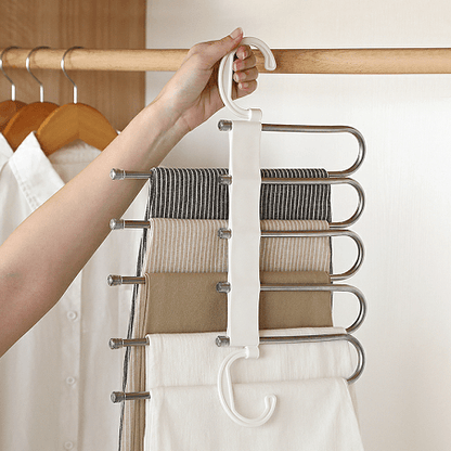 Rynx | Space-saving multipurpose trouser hanger clothes hanger