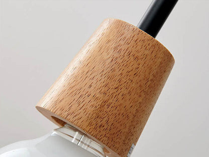 Rynx | LumaCrystal Nordic Pendant Light | Clear ribbed glass | 1-light | Scandinavian design | Decor for home