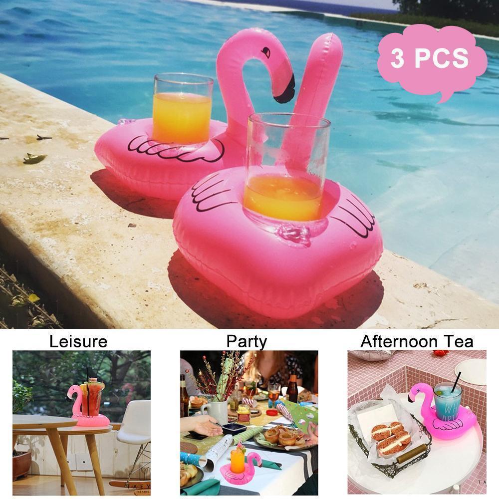 Rynx | FloatEase Flamingo Pool Swim Ring | Inflatable XXL Swim Tire | Summer Pool Toy | Party Decor