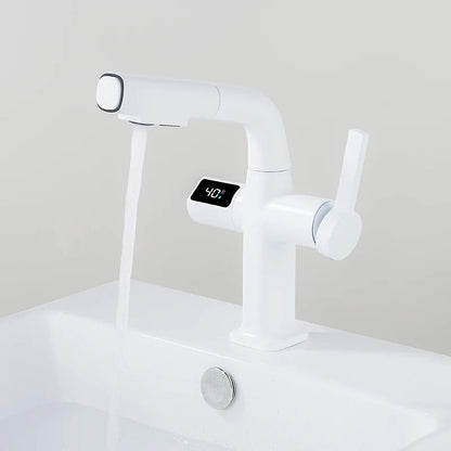 Rynx | Elegant House Brass Aqua View Bathroom Digital Faucet