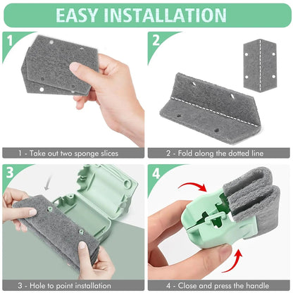 Rynx | 3+2 | Magical Window Joint Cleaning Brush – Effortless Deep Cleaning