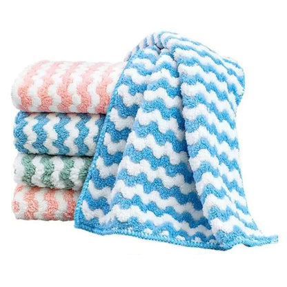 Rynx | 3+2 | Microfiber Cleaning Cloth – Super absorbent & reusable