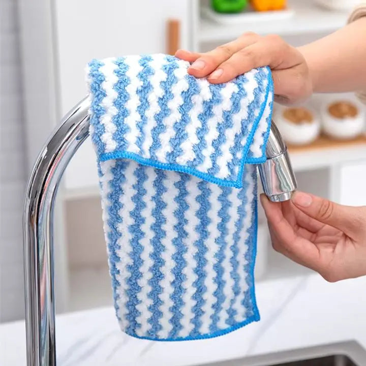 Rynx | 3+2 | Microfiber Cleaning Cloth – Super absorbent & reusable