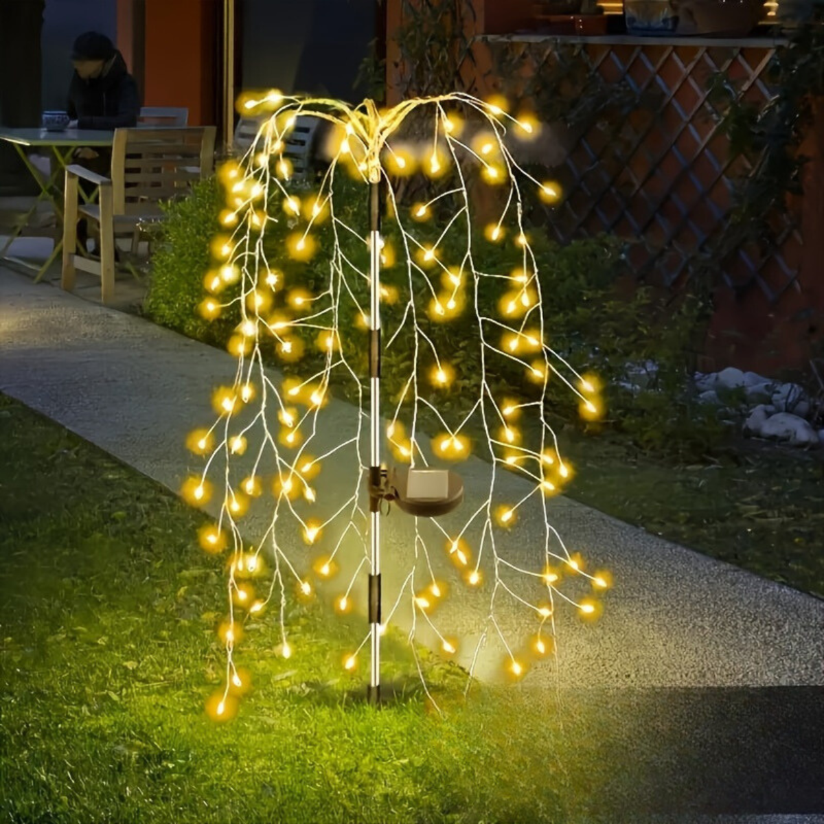 Rynx | SolarGlimmer - Firework LED Garden Lighting on Solar Energy with 8 Light Modes
