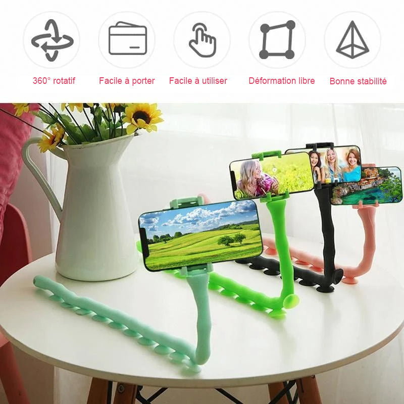 Rynx | Portable smartphone stand in the shape of chenille