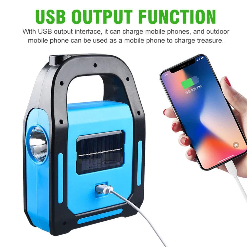 Rynx | - USB-rechargeable camping lamp - Portable LED and emergency charger