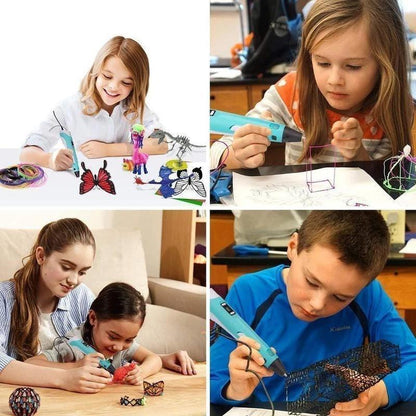 Rynx | 3D printing pen with 5m filament for children and adults