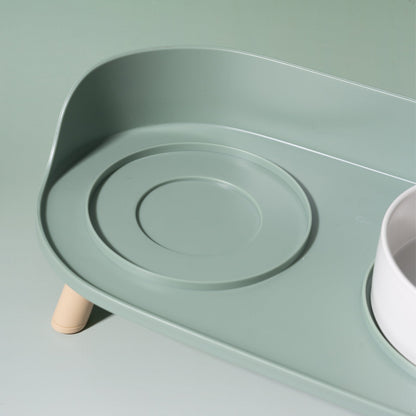 Rynx | Bone China Double Cat Bowl