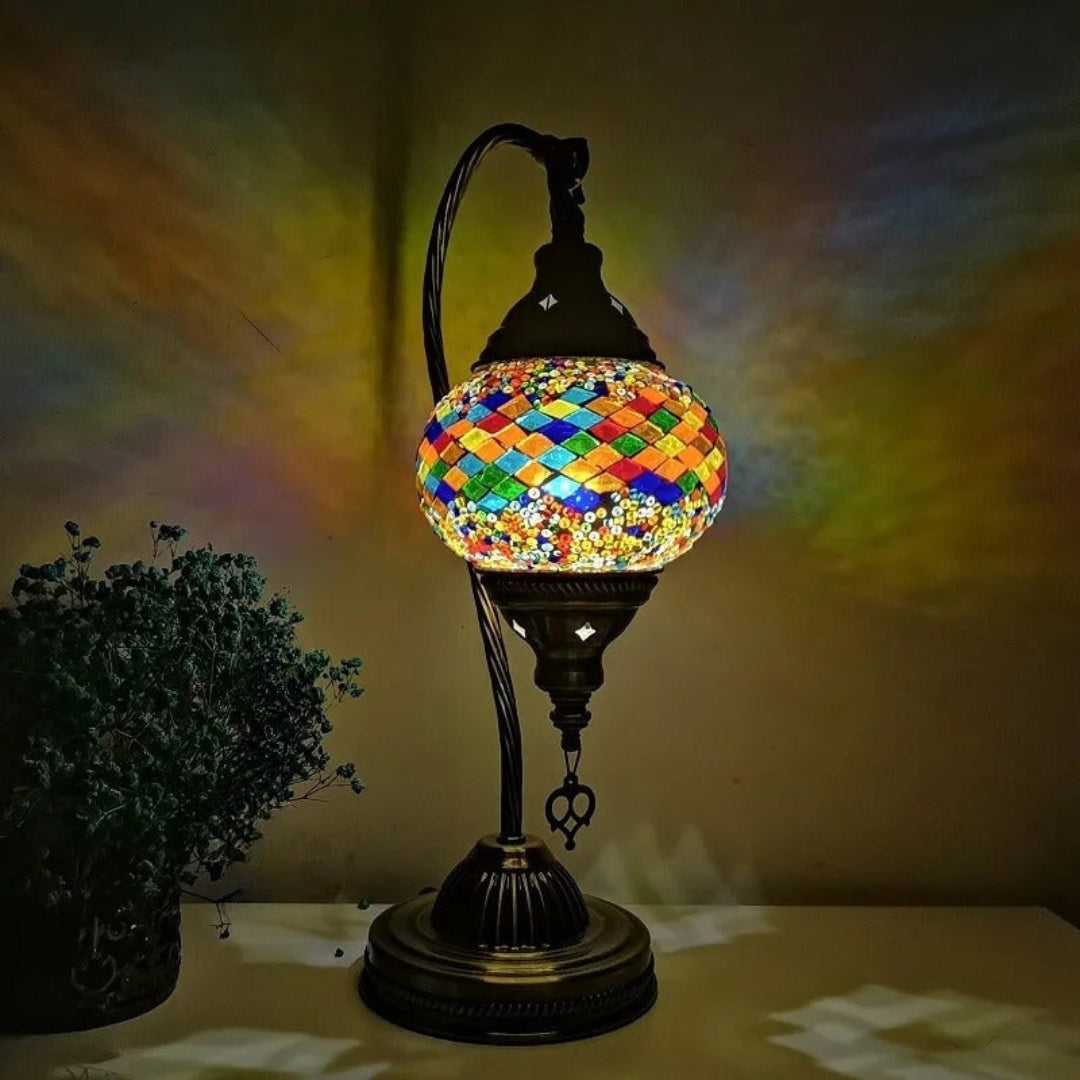 Rynx | VibrantStyle - colorful glass mosaic lamp