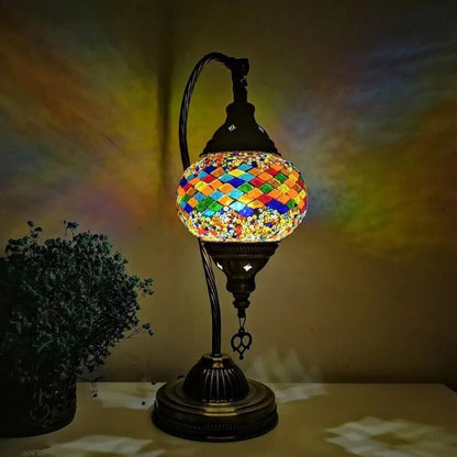 Rynx | VibrantStyle - colorful glass mosaic lamp