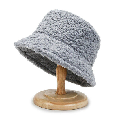RYNX | Hat - Warm Teddy Bucket for Winter Days Gray